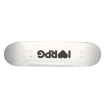 Skateboard I love RPG - Bom é jogar RPG