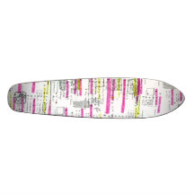 skateboard_oldschool_notes, Mark_text_black Tablas De Skate