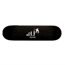 skateboarding de la evolución monopatín personalizado