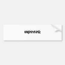 Skeezer Etiqueta De Parachoque