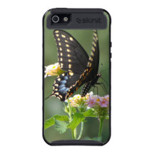 Skinitcase del teléfono 5 de la mariposa i iPhone 5 protectores
