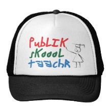 skoooL TEEchR de PubLik Gorros Bordados