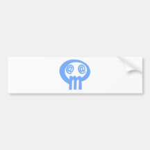 @@@@@-skull-2 etiqueta de parachoque