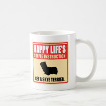 Skye Terrier Taza