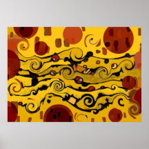Skyland - poster abstracto