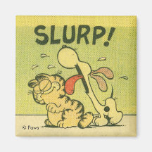 ¡Slurp! Odie, imán