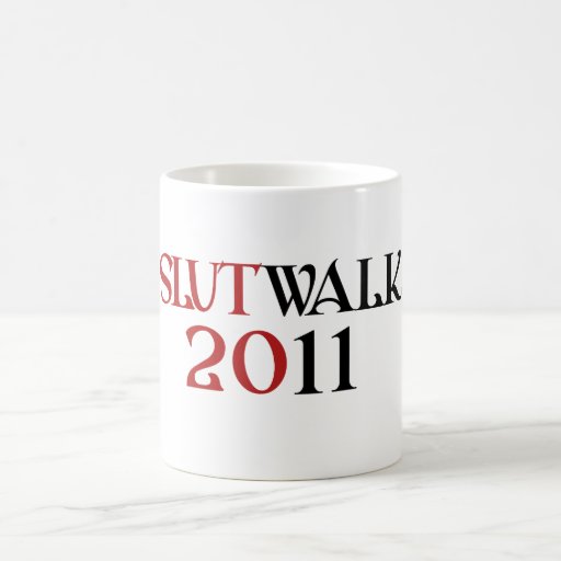 Slutwalk 2011 taza de café