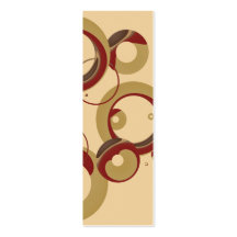 SM. Señal moderna de las burbujas - beige Plantillas De Tarjetas De Visita
