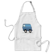 Smart Van Blue Delantales