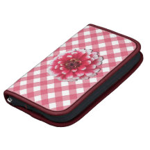 Smartphone - Zinnia bicolor en enrejado Organizador