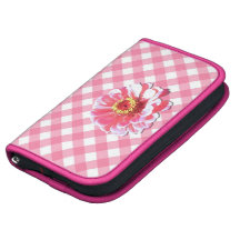 Smartphone - Zinnia rosado en enrejado Planificadores