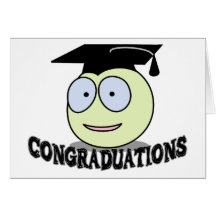 Smiley de Congraduations Tarjeton
