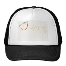 Smiley de la felicidad gorras de camionero