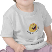 smiley de la risa camisetas