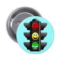 SMILEY DE LA SEÑAL DE TRÁFICO PIN