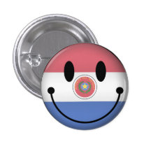 Smiley de Paraguay Pin