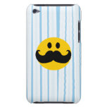 Smiley del bigote barely there iPod cobertura