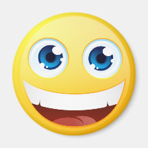 Smiley estándar iman de frigorífico