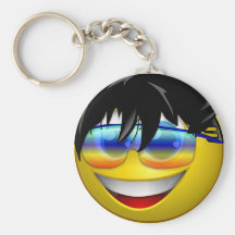 SMILEY FRESCO DEL TIPO LLAVERO PERSONALIZADO