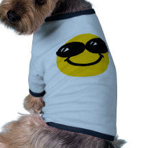 Smiley fresco del tipo ropa perro
