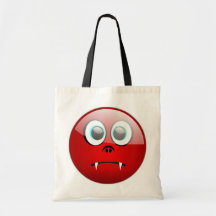 SMILEY LINDO DEL VAMPIRO BOLSAS DE MANO