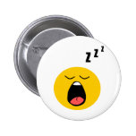 Smiley perezoso el dormir botones