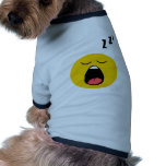 Smiley perezoso el dormir ropa para mascotas