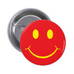 Smiley retro pin