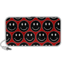 Smiley retros adaptables del estallido mp3 altavoces
