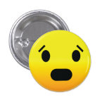 Smilie hace frente asustado pin
