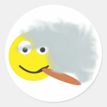 Smilie Zigarre smiley cigar Stickers