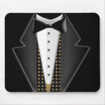 Smoking totalmente formal alfombrillas de ratones
