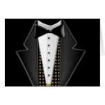 Smoking totalmente formal tarjetas