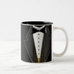 Smoking totalmente formal taza de café