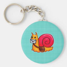Snail mail llaveros personalizados