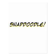 ¡Snapdoodle! Postales