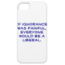 Snarky, caso favorable-Liberal del iphone 5S iPhone 5 Case-Mate Fundas