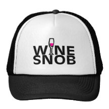 Snob del vino gorras
