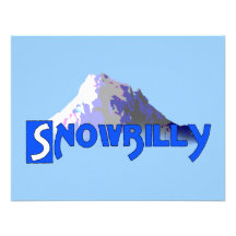 Snowbilly Invitacion Personalizada