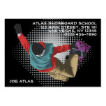 Snowboard 7P Tarjeta De Negocio