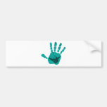 Snowboard enero Frost Etiqueta De Parachoque