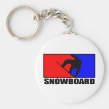 snowboard llavero