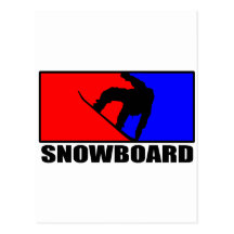 snowboard tarjetas postales