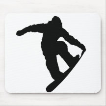 Snowboarder Alfombrillas De Ratones