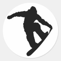 Snowboarder Etiquetas