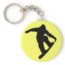 Snowboarder llaveros