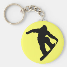 Snowboarder Llavero
