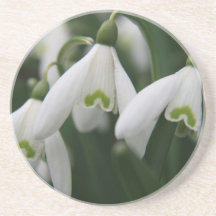 Snowdrops Posavasos Personalizados