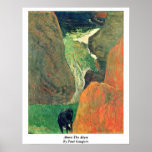 Sobre el abismo de Paul Gauguin Impresiones