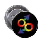 Sobre el arco iris pin